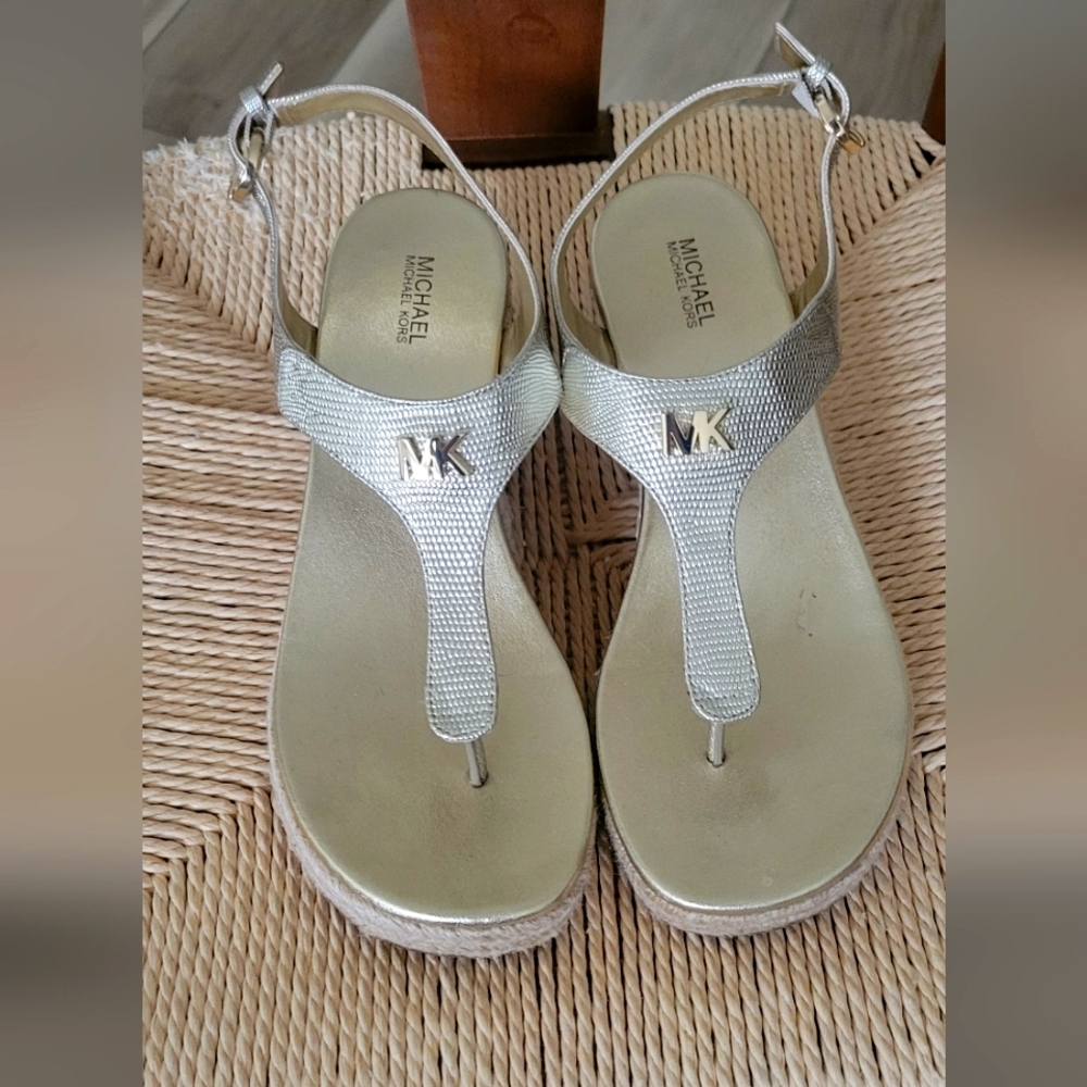 Michael Kors Gold Women's Sandals